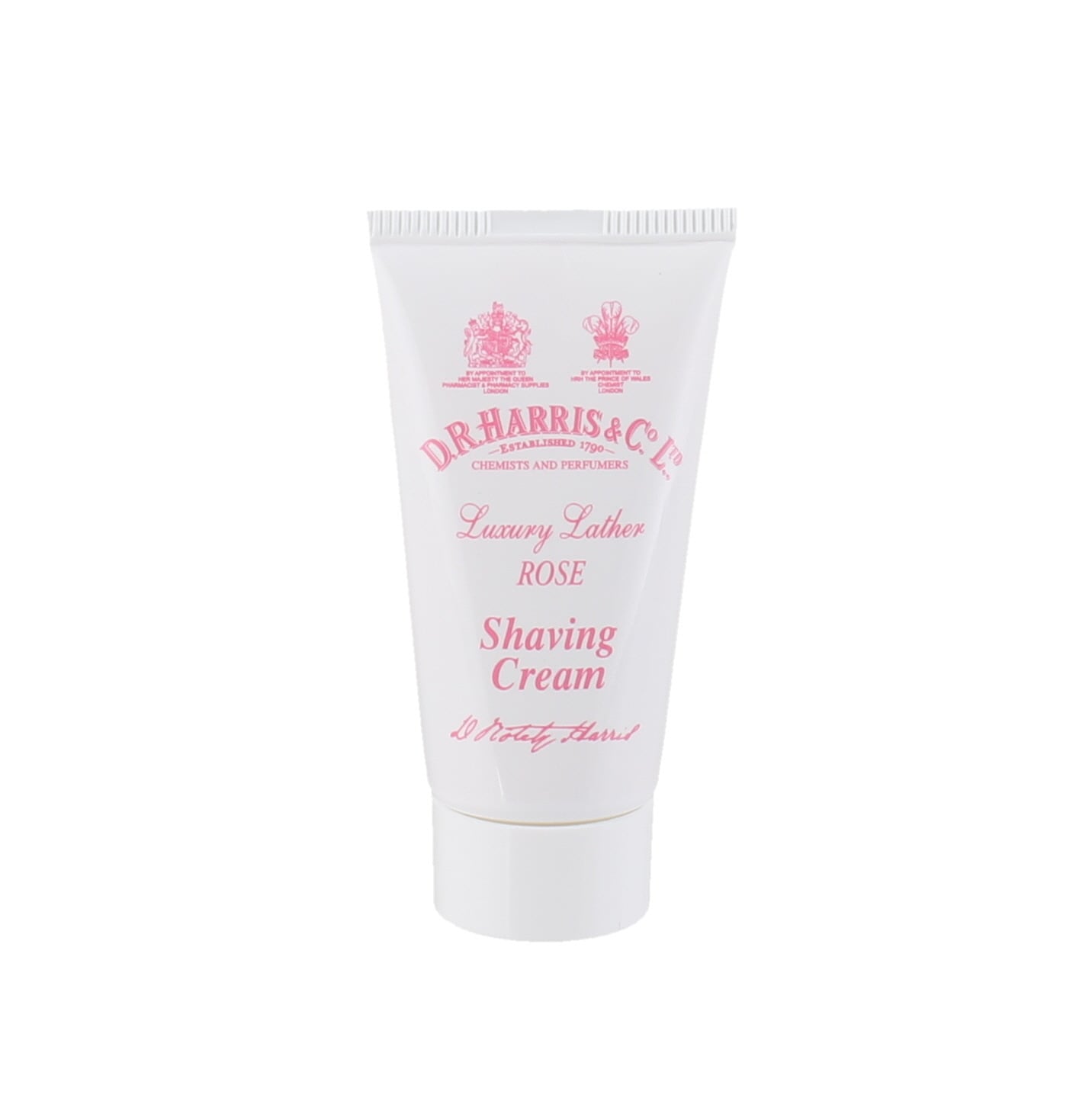 D.R. Harris Rose Trial Size Shaving Cream Tube